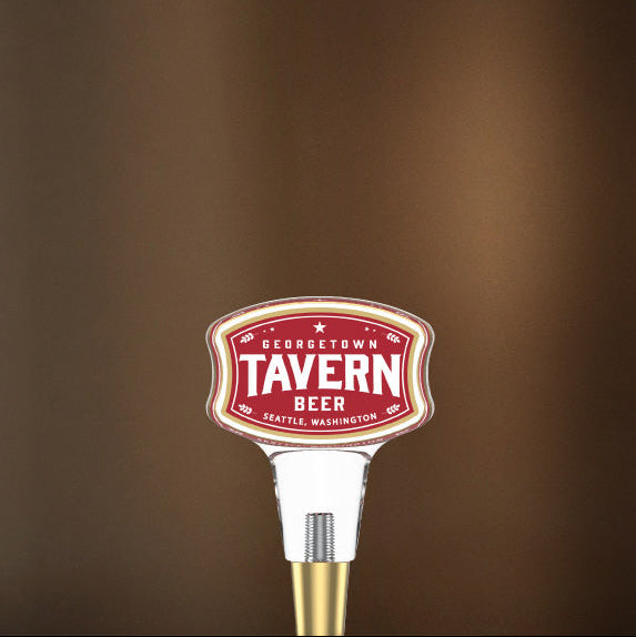 Georgetown's Tavern beer tap handle