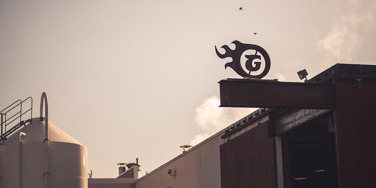 exterior shot of Georgetown brewery's front entrance circa 2015