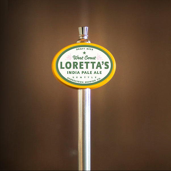 Tap Handle for Loretta's WC IPA